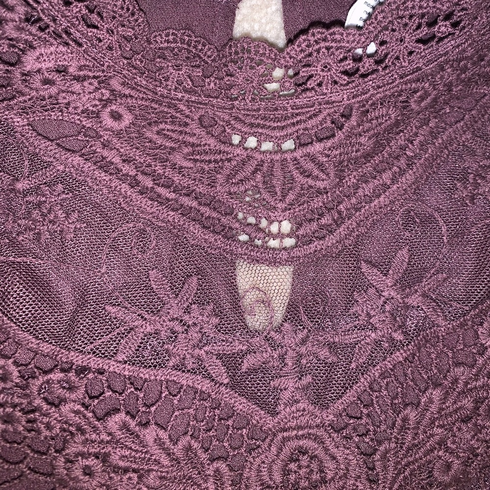 Plum PacSun Top - Picture 4 of 5